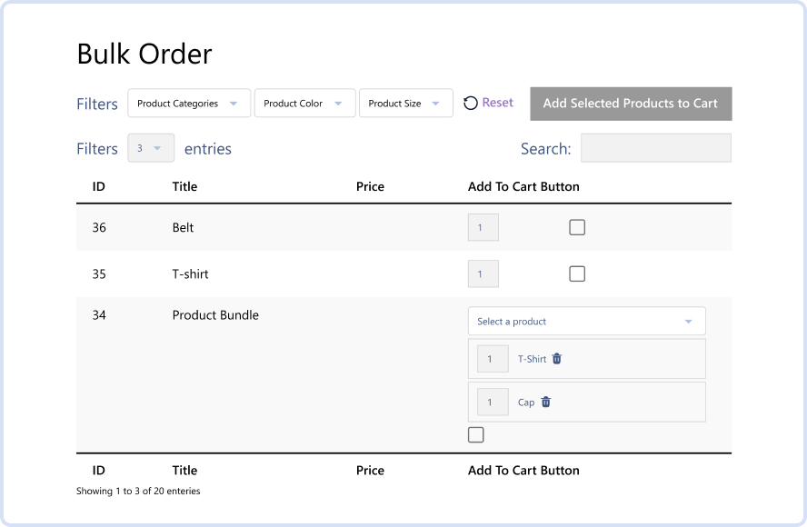 Compatibility with Group Products