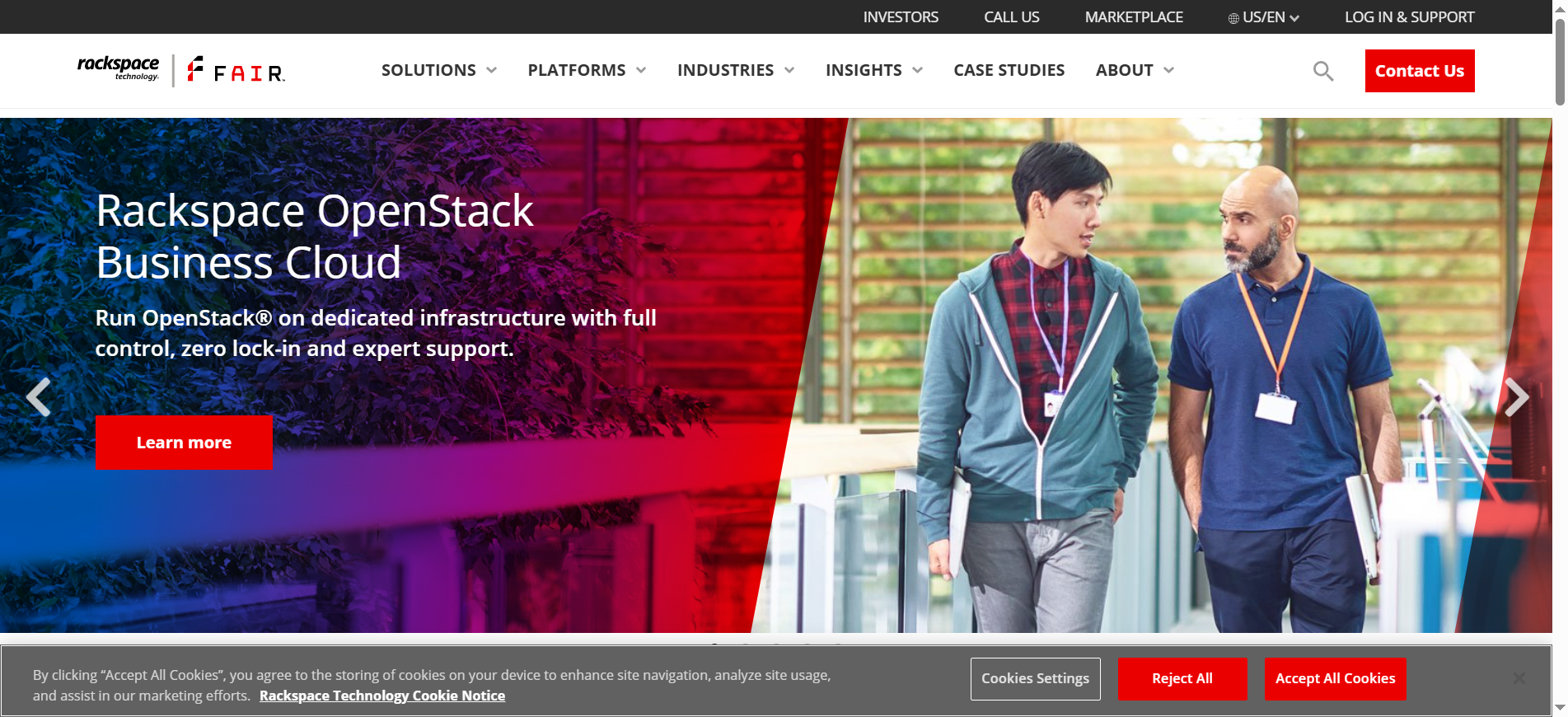 Rackspace Technology - WPExperts Rackspace Technology