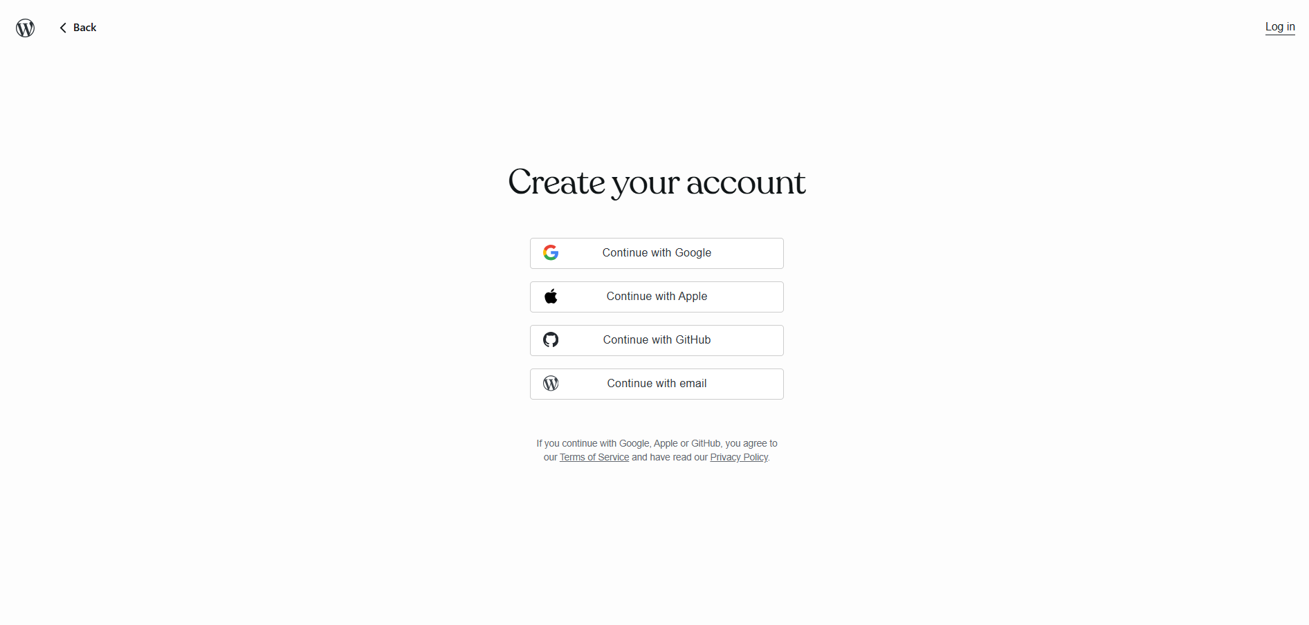 Go to WordPress.com to create an account - WPExperts Go to WordPress.com to create an account