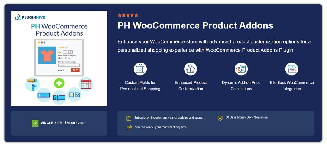 WooCommerce Product Add Ons 
