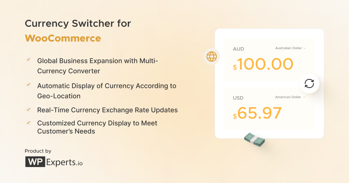 Currency Switcher for WooCommerce - WPExperts Currency Switcher for WooCommerce