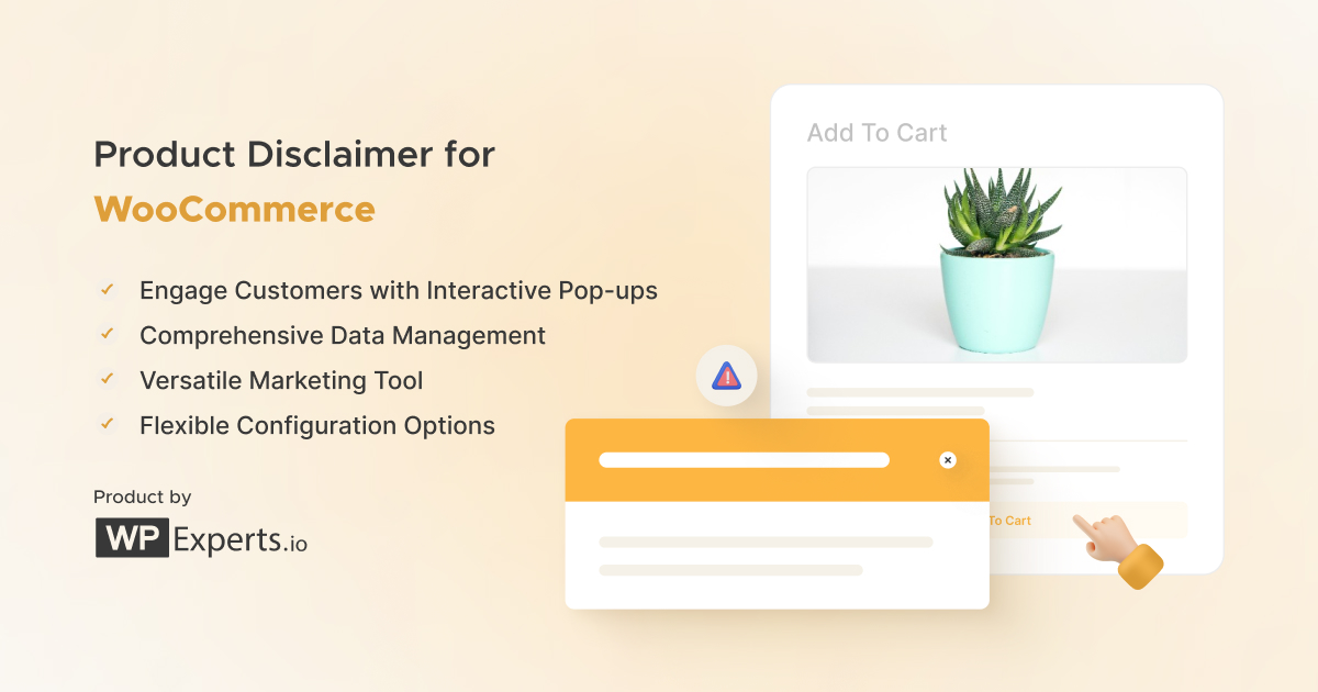 Product Disclaimer for WooCommerce - WPExperts Product Disclaimer for WooCommerce