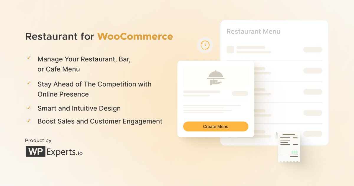 Restaurant for WooCommerce - WPExperts Restaurant for WooCommerce