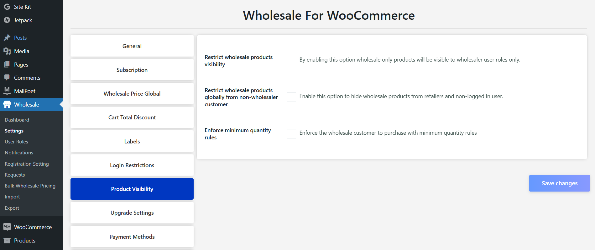 Edit product visibility options so wholesale products only appear to targeted roles - WPExperts Edit product visibility options so wholesale products only appear to targeted roles