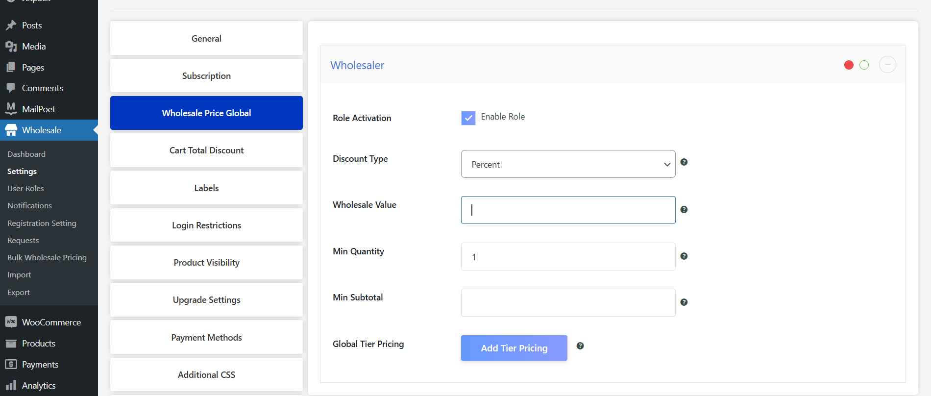 Set up pricing rules, including percentage discounts, tiered pricing, and tax exemption - WPExperts Set up pricing rules, including percentage discounts, tiered pricing, and tax exemption