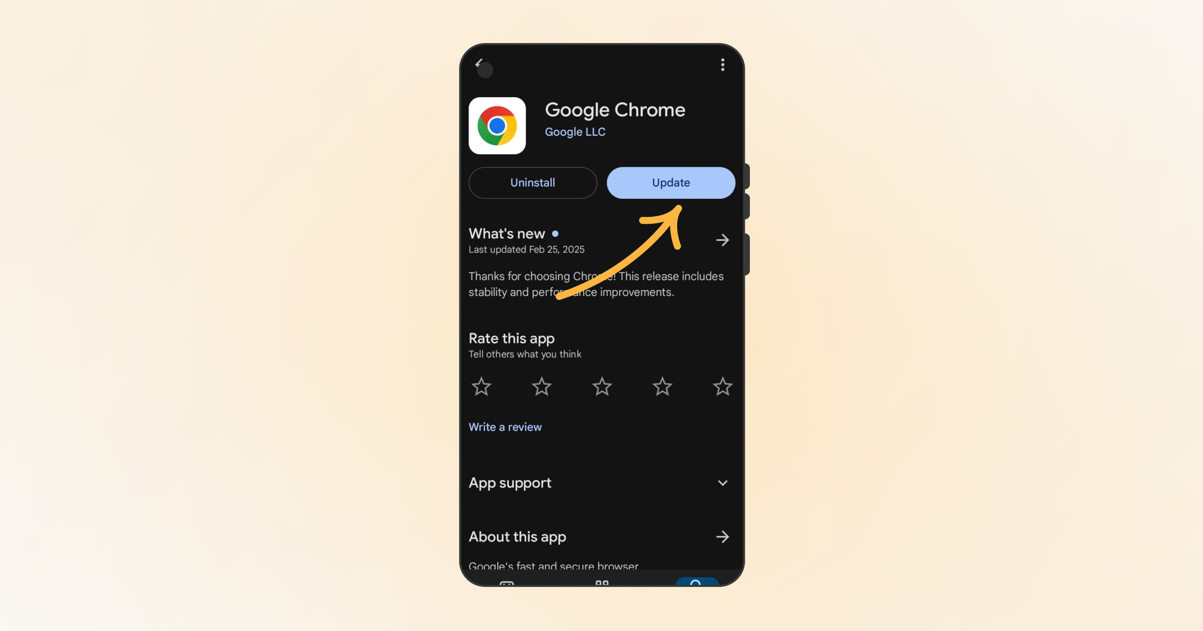 Check for Chrome App Updates