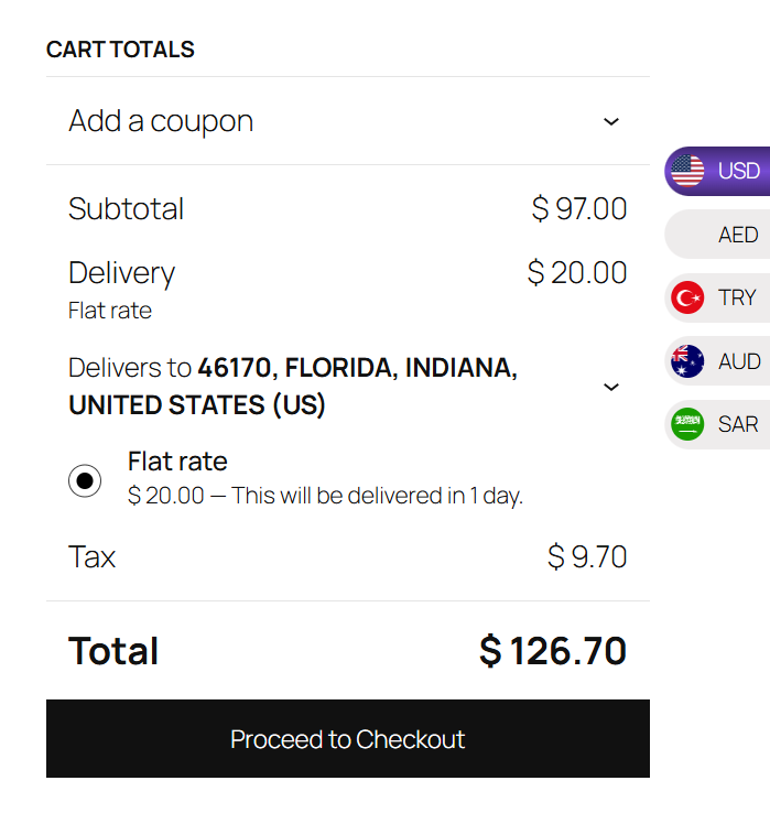 A Smarter Way to Display Shipping Methods