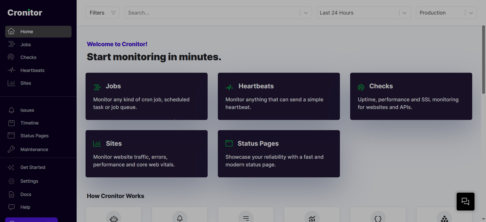 Cronitor.io Dashboard Cronitor.io Dashboard