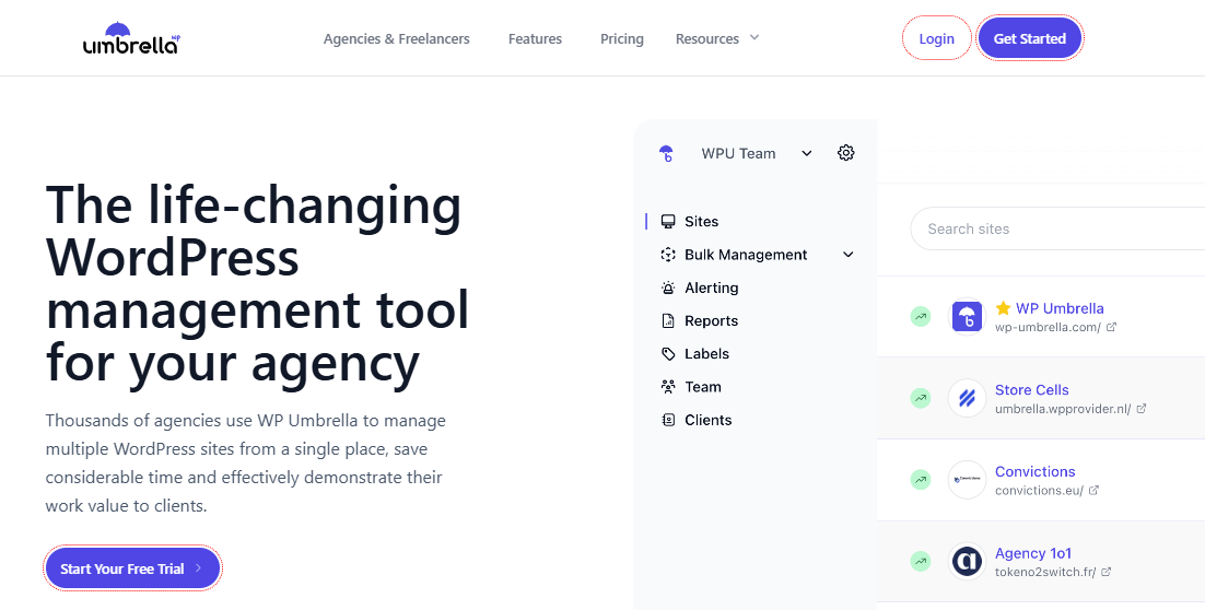 wp-umbrella - WPExperts wp-umbrella