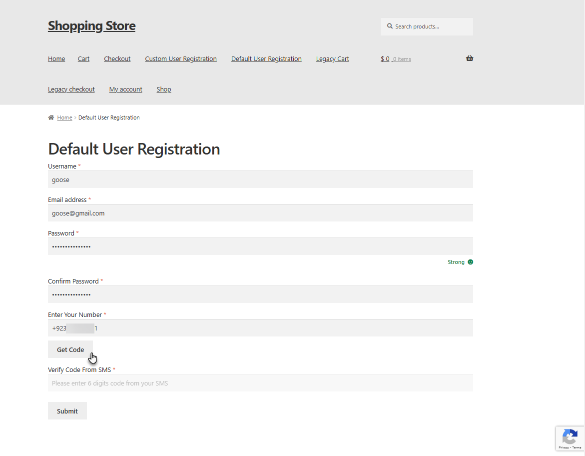 Firebase SMS Code Verification - WPExperts Firebase SMS Code Verification