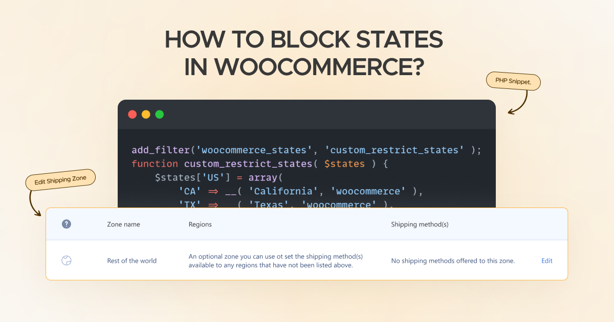 How to Block States in WooCommerce_