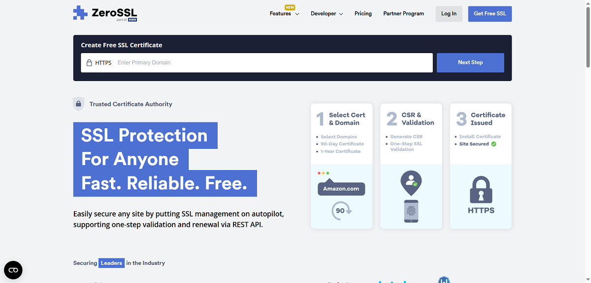 Use ZeroSSL to Get a Free SSL Certificate