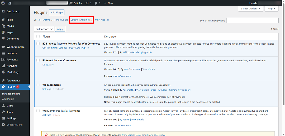 Update Plugins and Themes - WPExperts Update Plugins and Themes