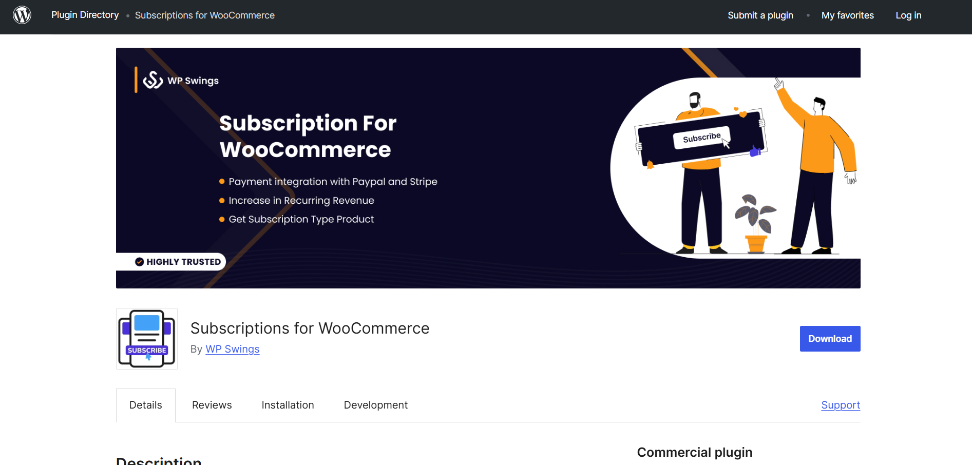 Subscriptions for WooCommerce