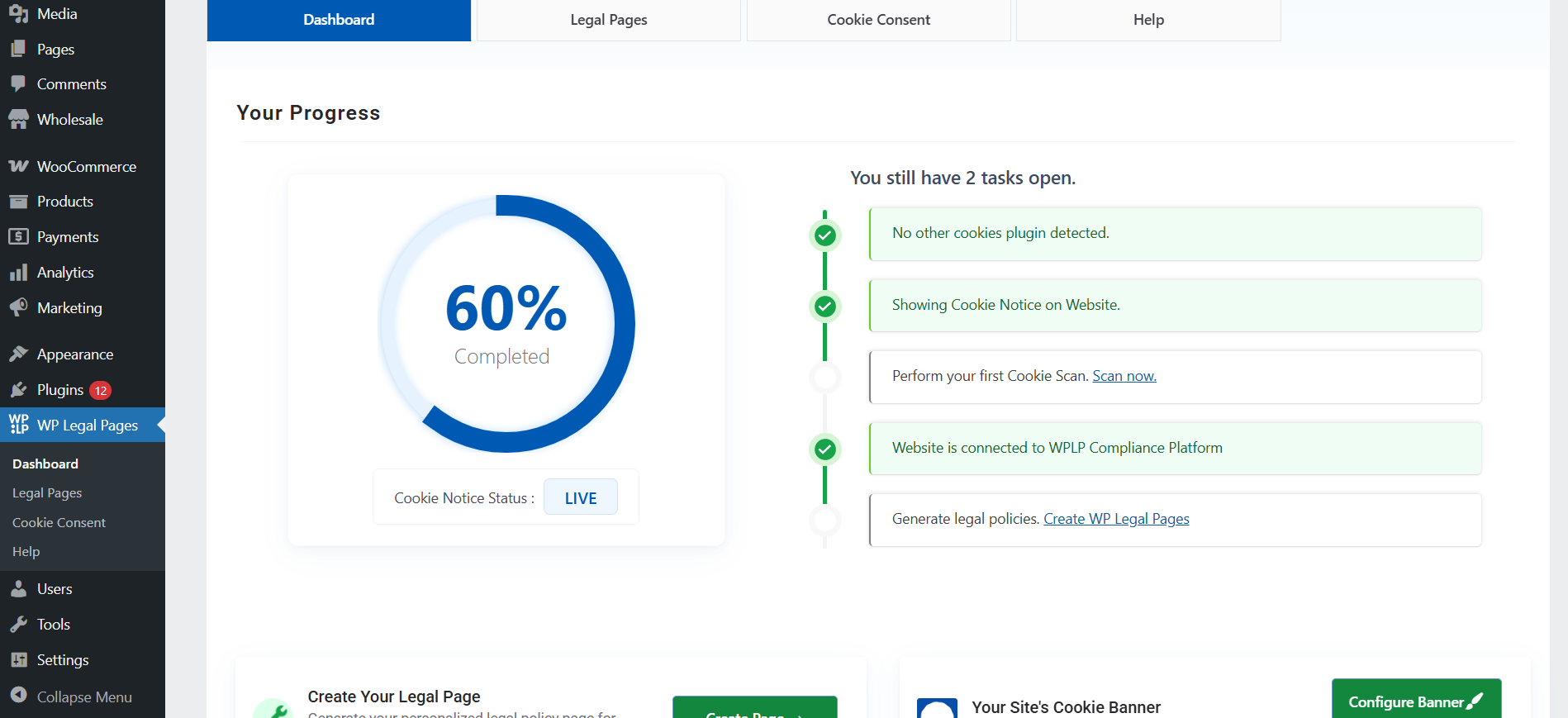 Set Up the Dashboard