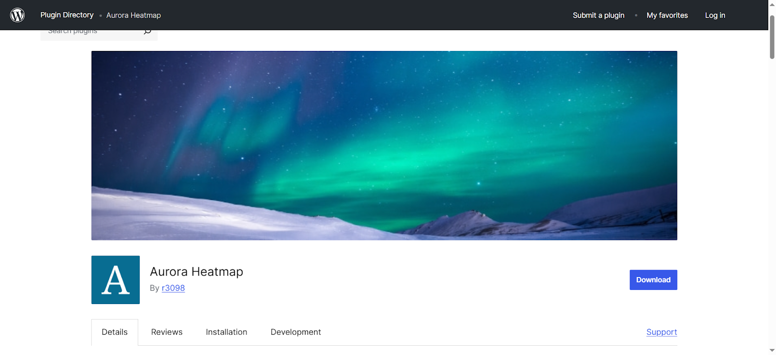 Aurora Heatmap Plugin