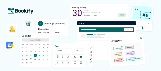 Bookify – Best WordPress Appointment Booking Plugin 