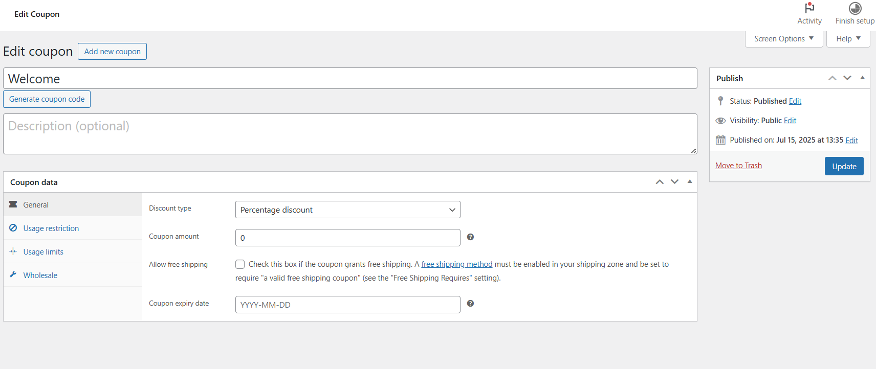 Coupon System Upgrade Simpler and More Predictable