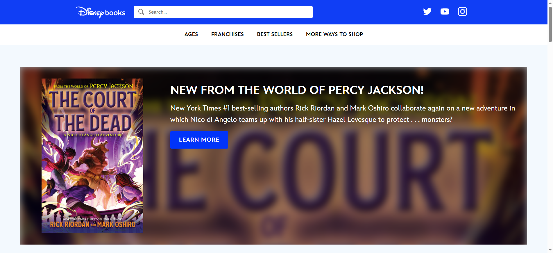 Disney Books Website Build on WordPress CMS - WPExperts Disney Books Website Build on WordPress CMS