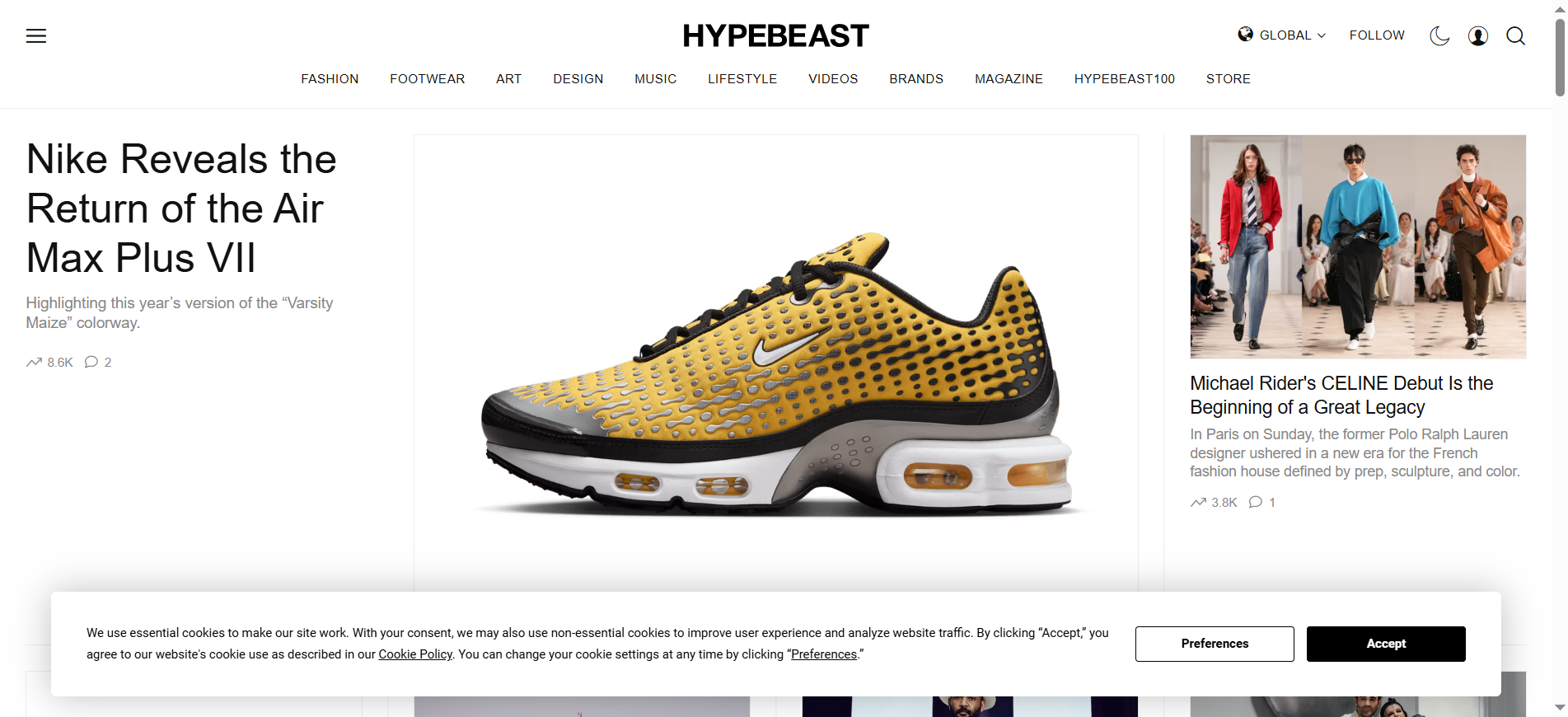 Hypebeast Website Build on WordPress CMS - WPExperts Hypebeast Website Build on WordPress CMS