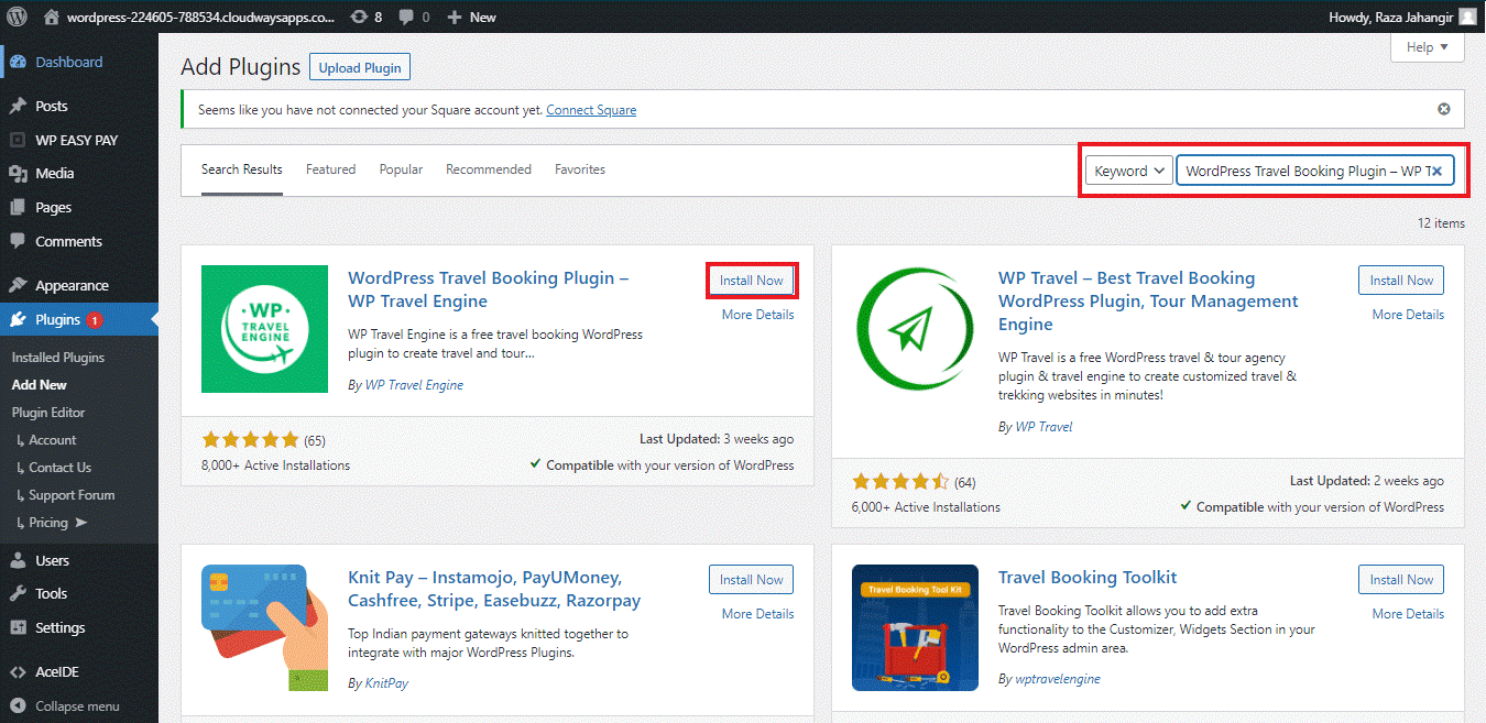 Install Now - WPExperts Install Now