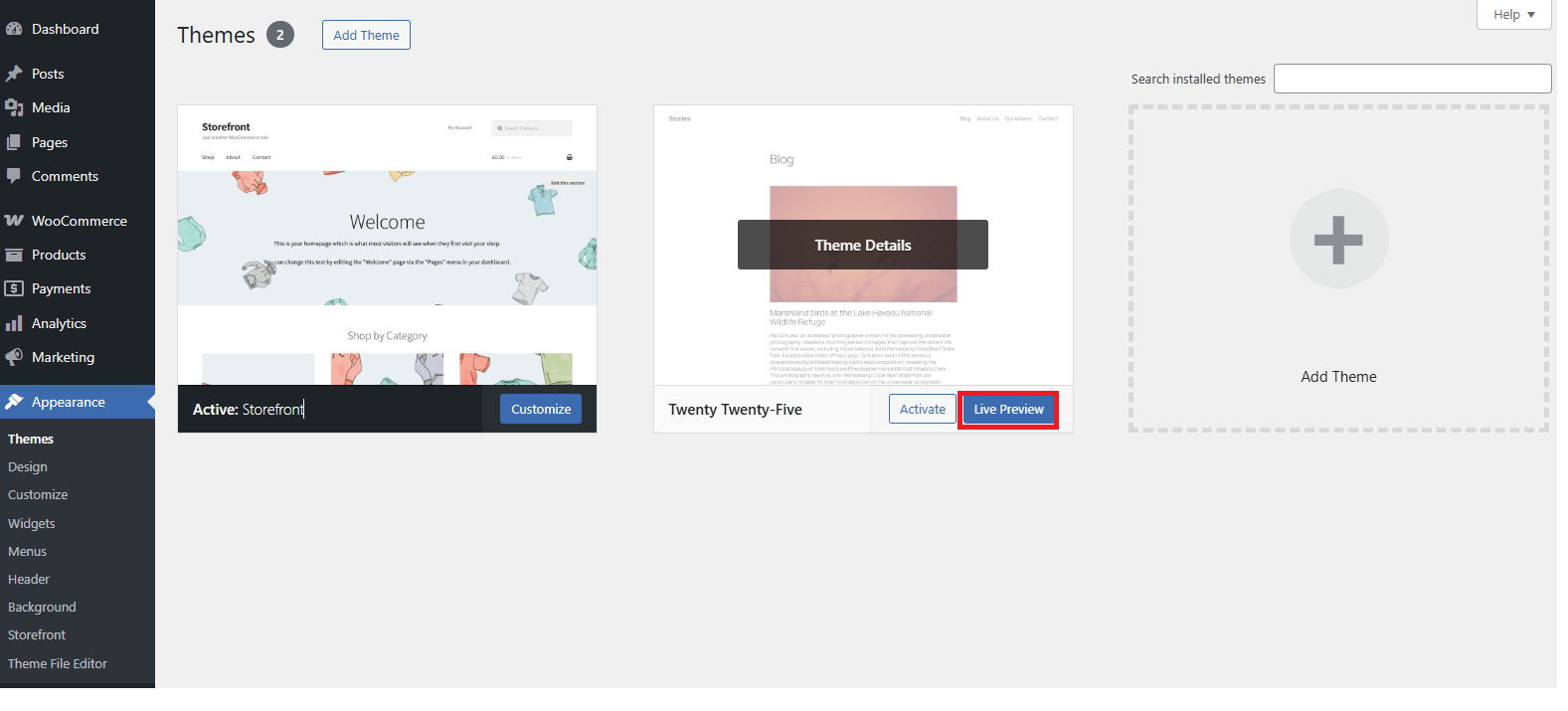 Live Preview of WordPress Themes - WPExperts Live Preview of WordPress Themes