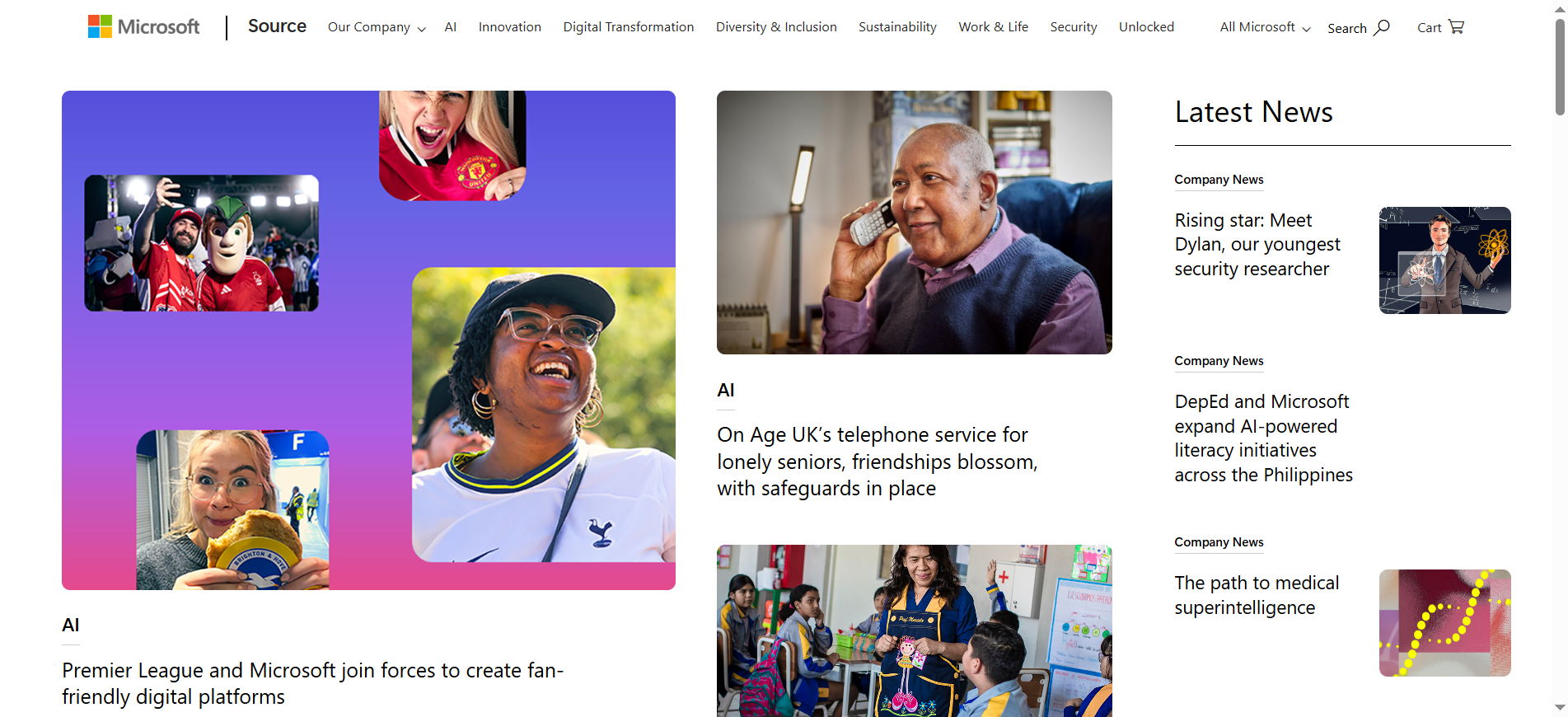 Microsoft News Website Build on WordPress CMS - WPExperts Microsoft News Website Build on WordPress CMS