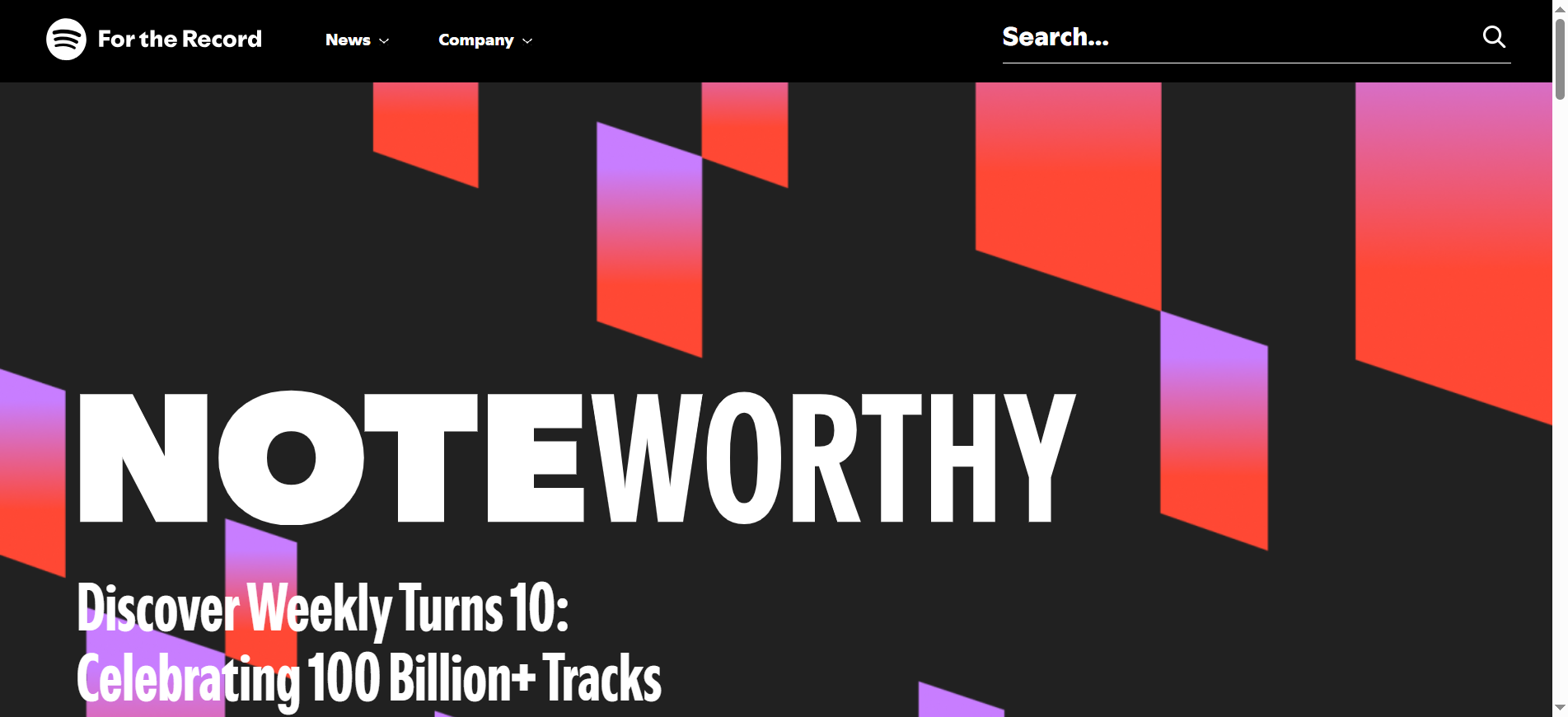 Spotify Newsroom Website Build on WordPress CMS - WPExperts Spotify Newsroom Website Build on WordPress CMS