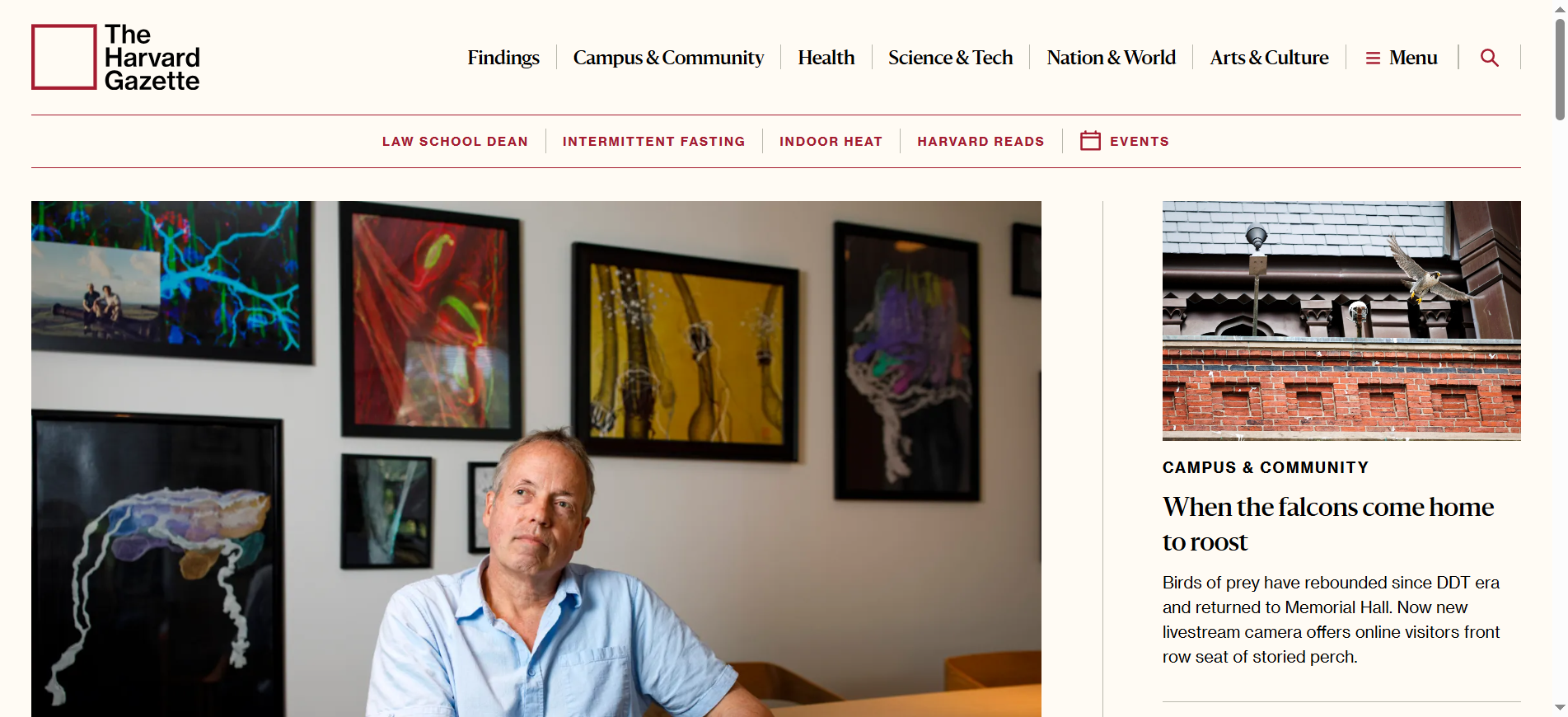 The Harvard Gazette Website Build on WordPress CMS - WPExperts The Harvard Gazette Website Build on WordPress CMS