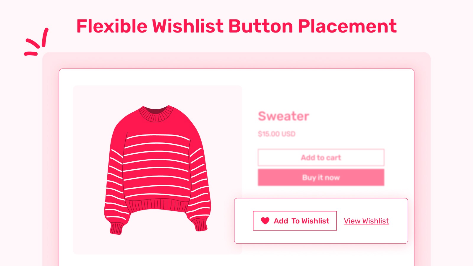 Customizable Wishlist Button Position
