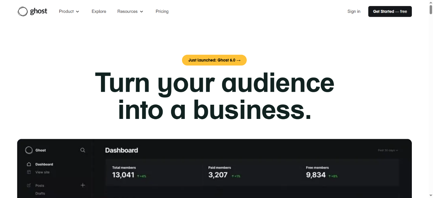 Ghost - WPExperts Ghost