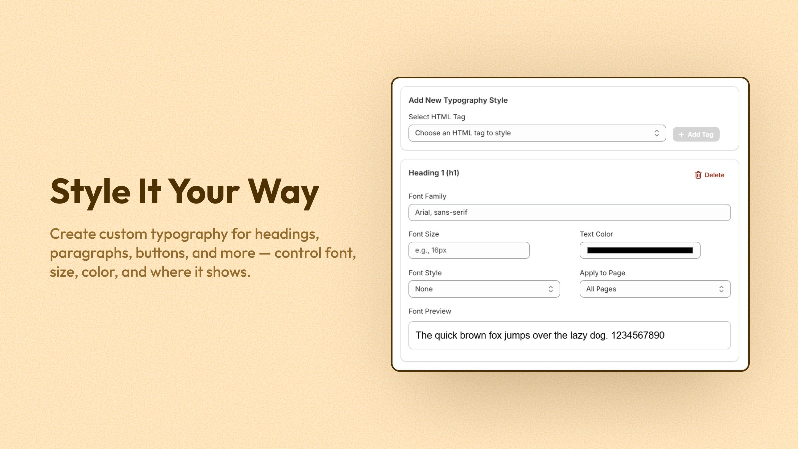 Style It Your Way - WPExperts Style It Your Way