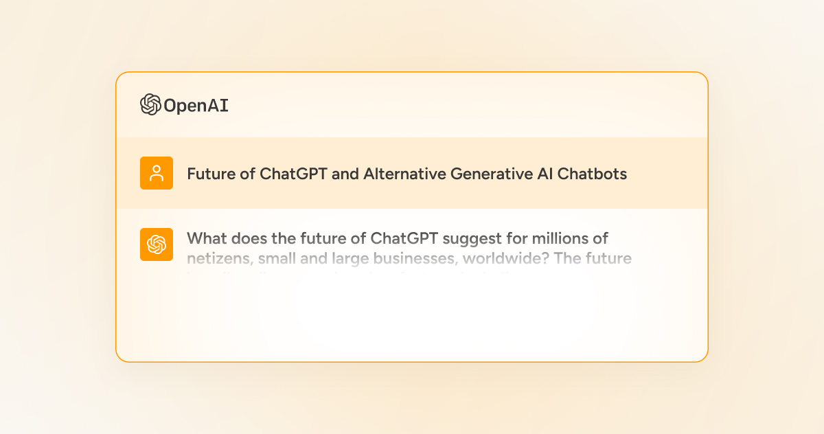 The Future of ChatGPT and Alternative Generative AI Chatbots - WPExperts The Future of ChatGPT and Alternative Generative AI Chatbots