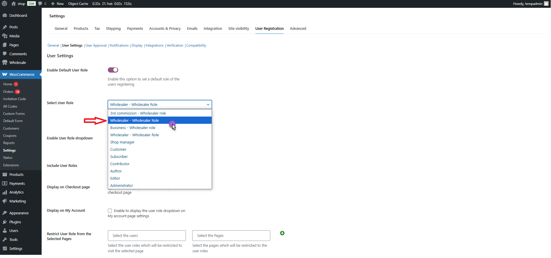 Choose Your Desired User Role - WPExperts Choose Your Desired User Role