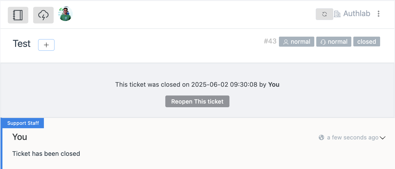 Close Ticket Silently - WPExperts Close Ticket Silently