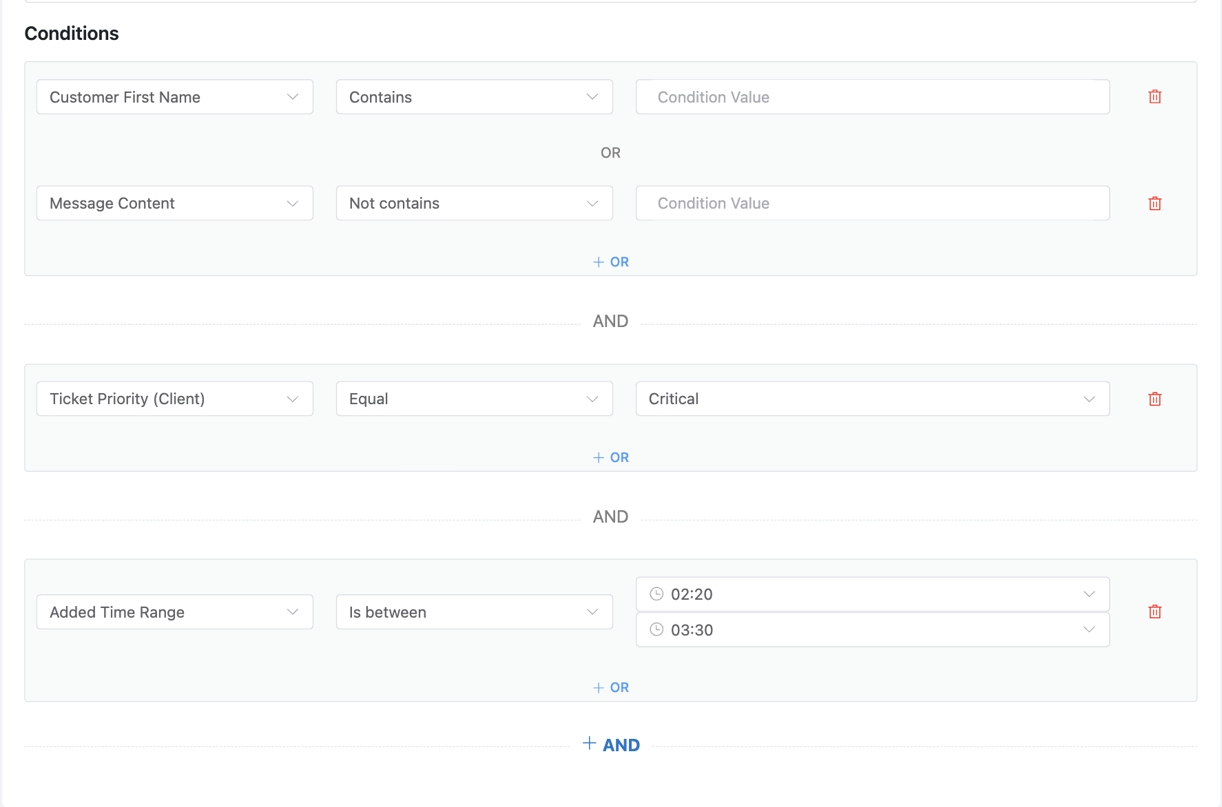 Conditions - WPExperts Conditions