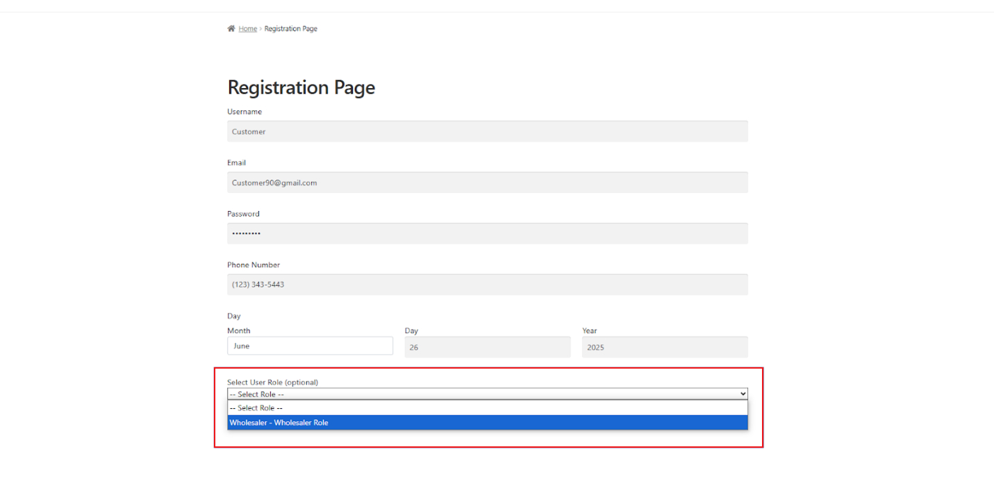 Custom Form settings - WPExperts Custom Form settings