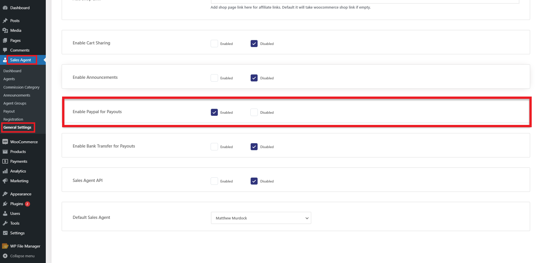 Enable PayPal for Payouts