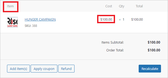Order Other Details