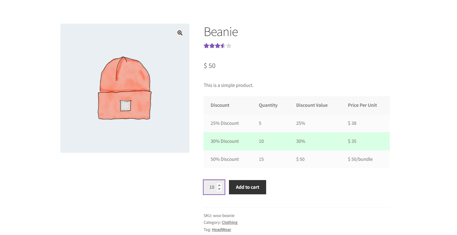 Bundle Product Discount