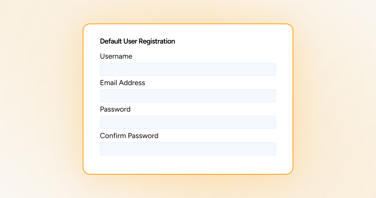 Default WooCommerce Registration Forms - WPExperts Default WooCommerce Registration Forms
