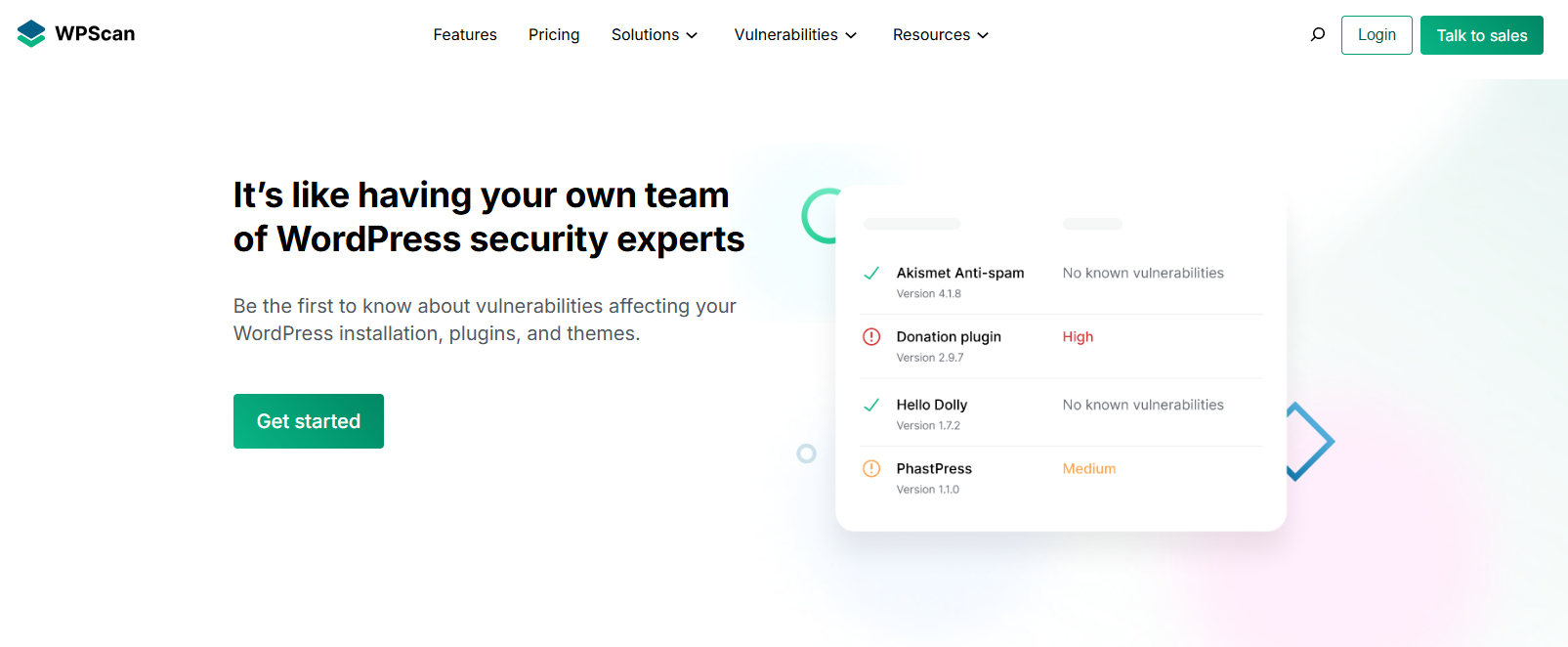 WPScan Website Scanner - WPExperts WPScan Website Scanner