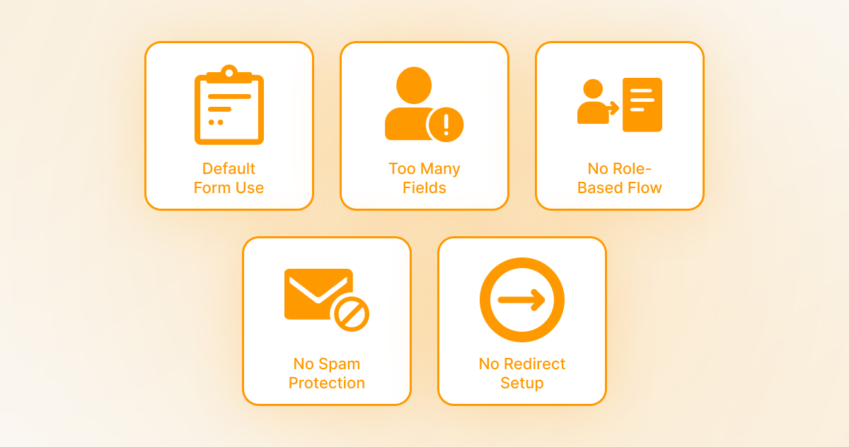 5 Common Mistakes Store Owners Make with WooCommerce Signup Pages