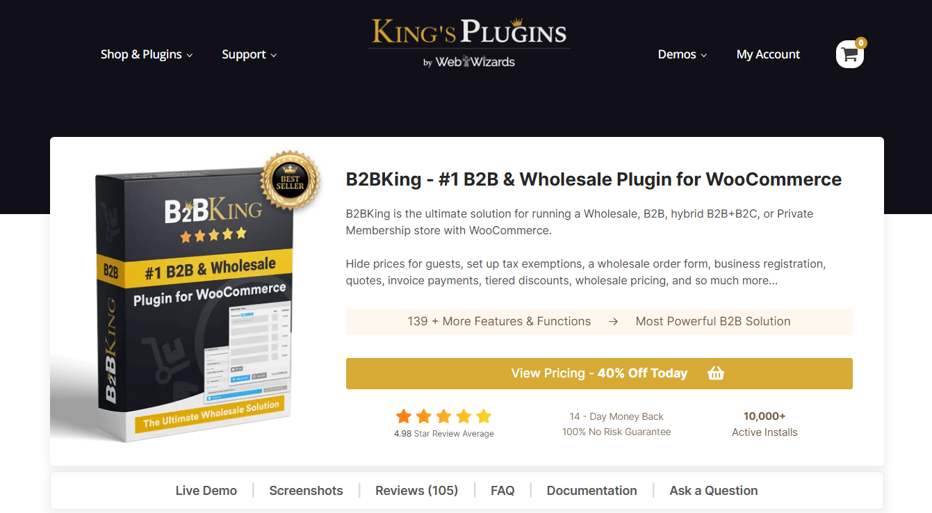 B2BKing - WPExperts B2BKing