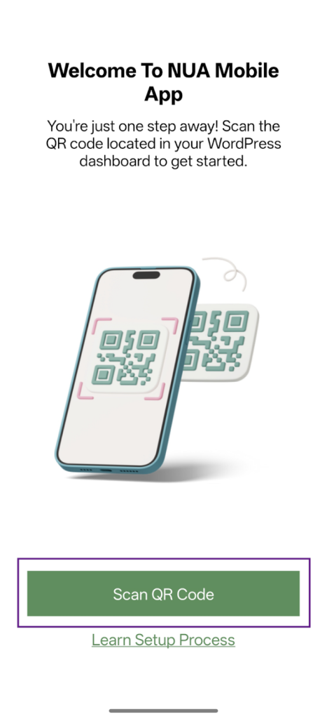 Connect Using the QR Code