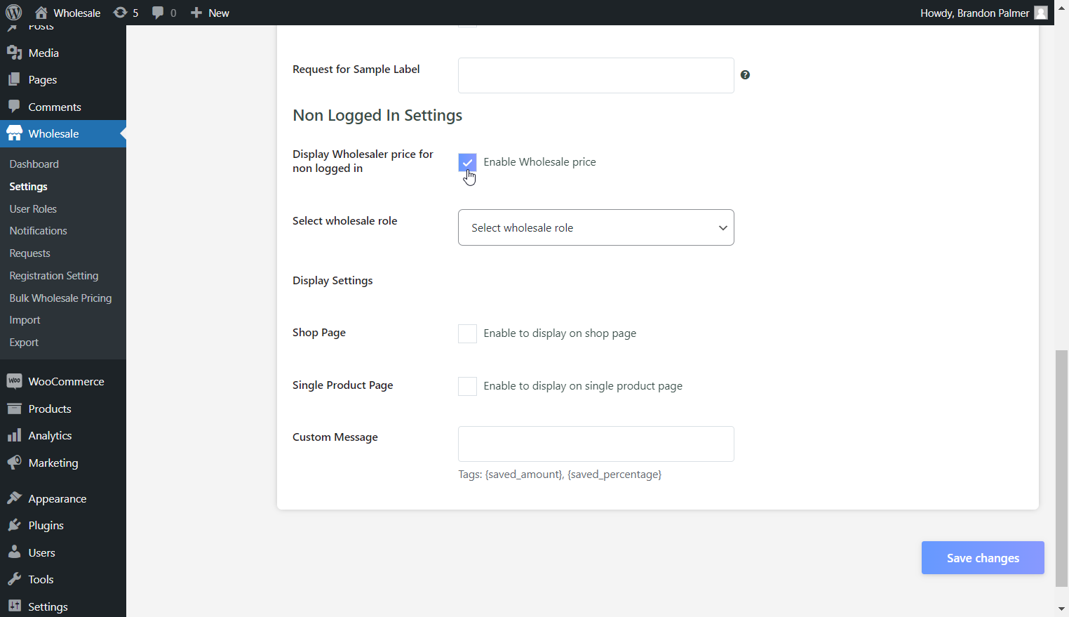 Check this box to turn on this feature