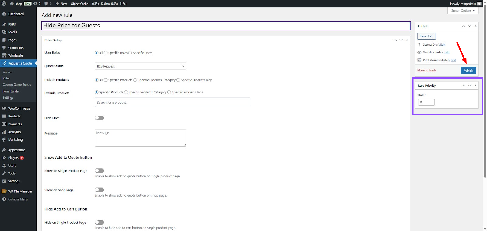 Click Publish to save everything - WPExperts Click Publish to save everything