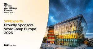 WPExperts Proudly Sponsors WordCamp Europe 2027 WPExperts Proudly Sponsors WordCamp Europe 2027