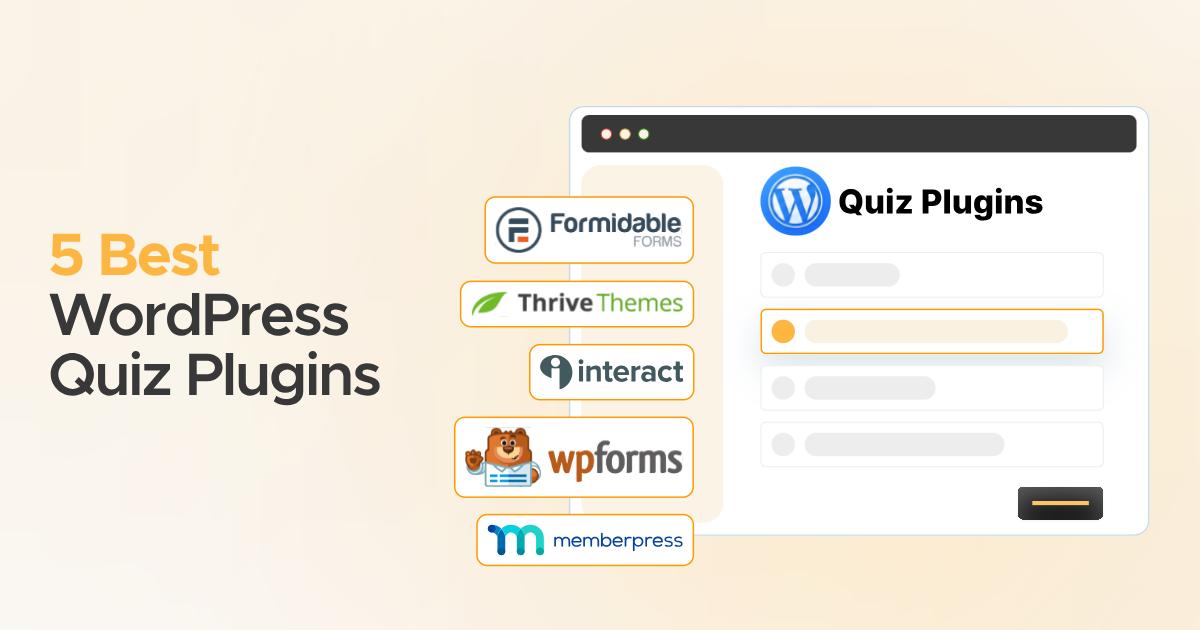5 Best WordPress Quiz Plugins