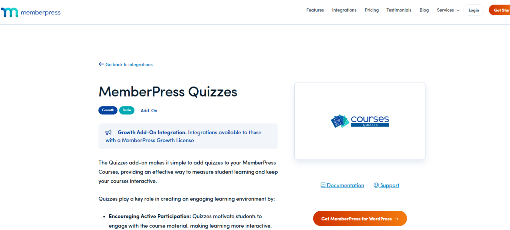 image - WPExperts MemberPress (Course-Based Quizzes) image